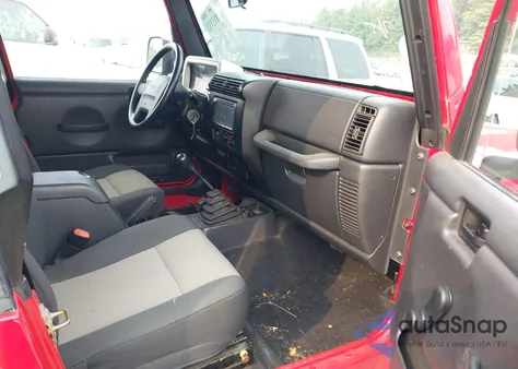 2004 Jeep Wrangler X from USA, damaged, VIN 1J4FA39S24P729055